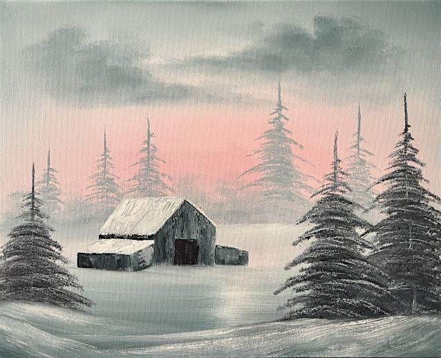 Bob Ross Oils Class Sun Dec 1st  9am - 3pm $95 Includes All Materials