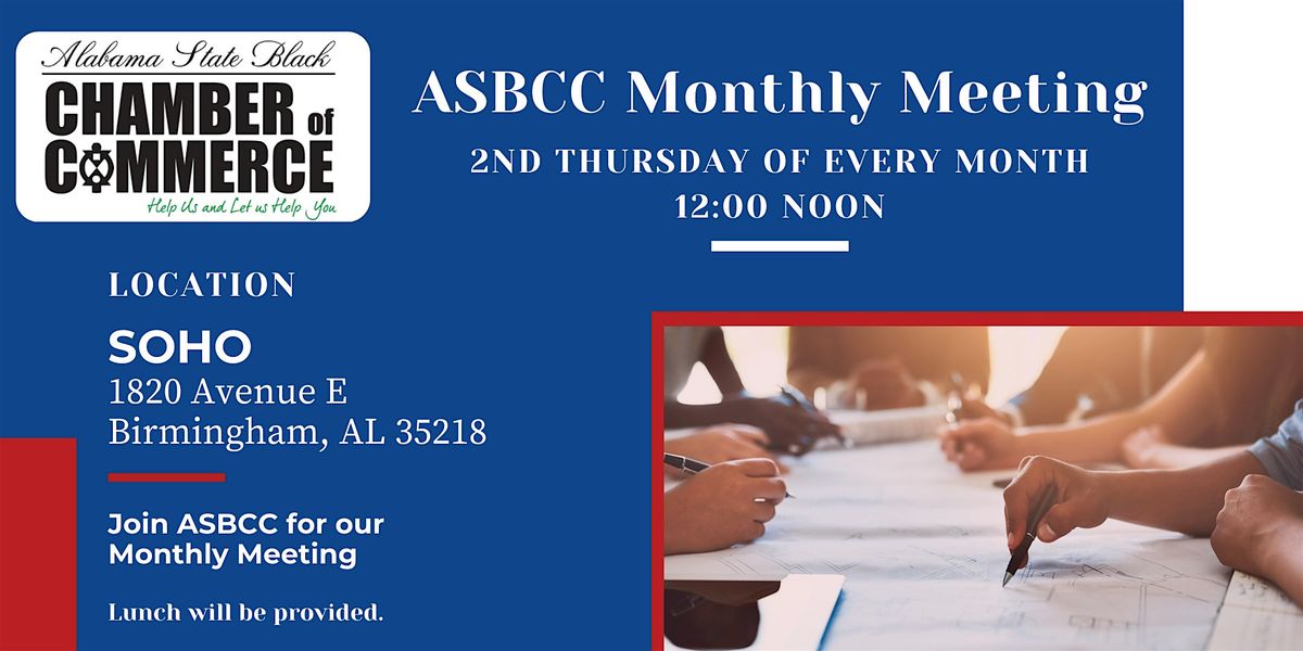 ASBCC November Monthly Meeting 2024