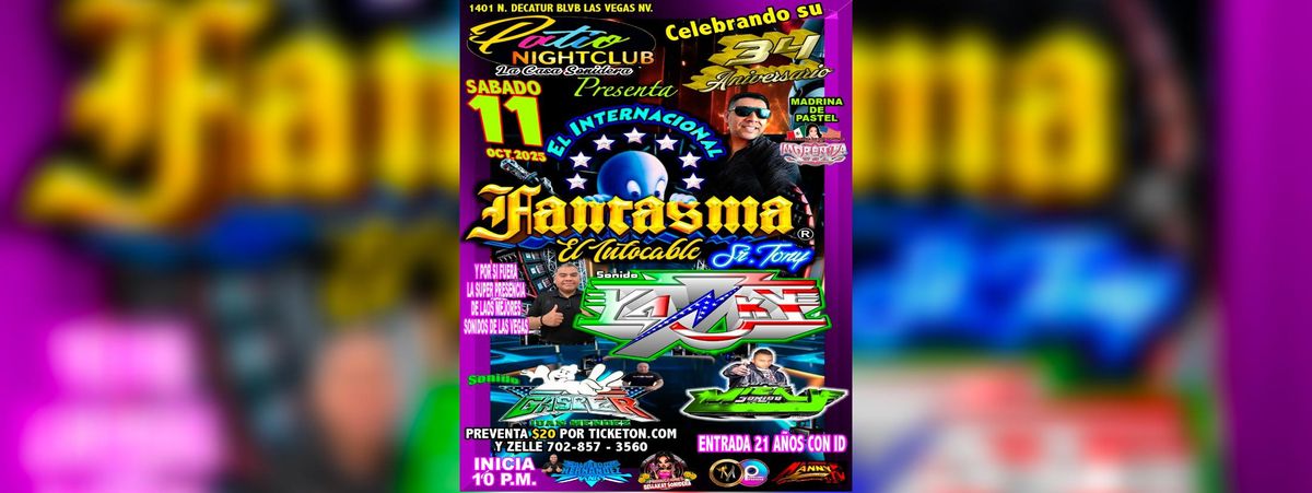 FANTASMA EL INTOCABLE & MAS EN LAS VEGAS