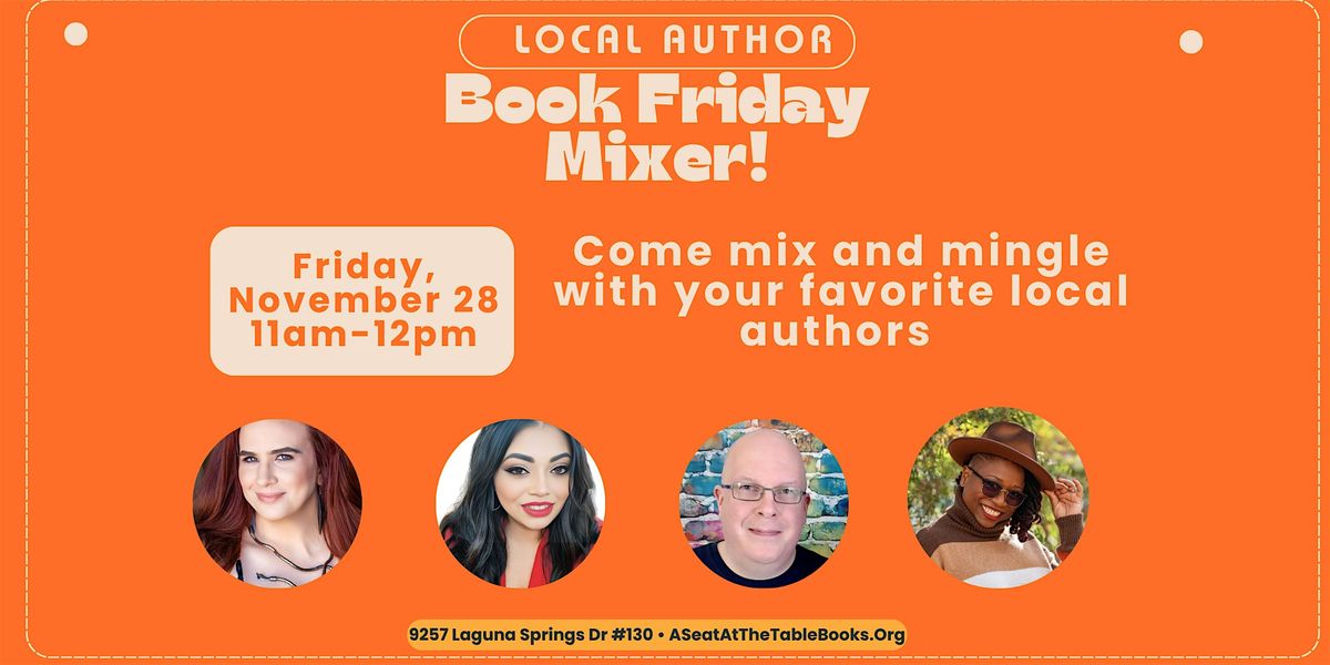 Book Friday Author Mixer