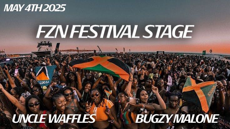 FZN FESTIVAL STAGE | UNCLE WAFFLES, BUGZY MALONE + MANY MORE TBA | UK's First Open Air 360\u00ba Stage