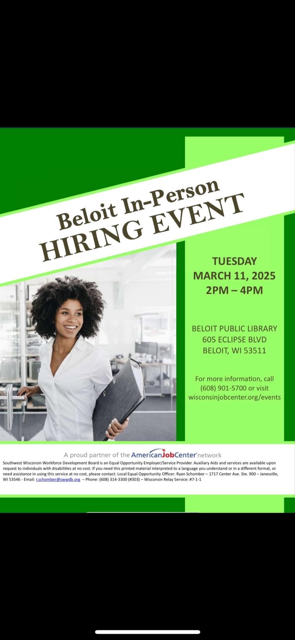 Beloit Hiring Event