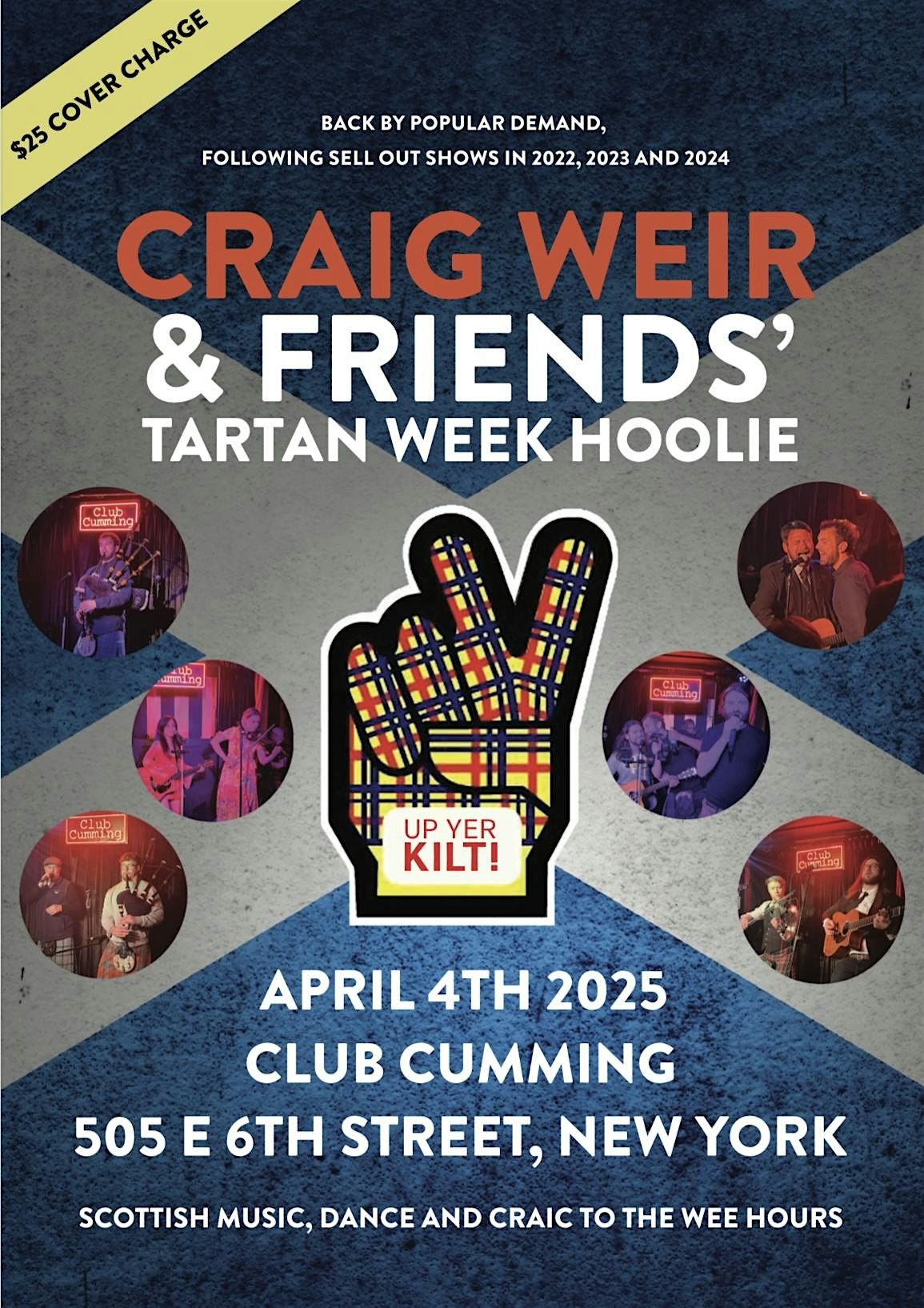 Craig Weir & Friends Tartan Week Hoolie