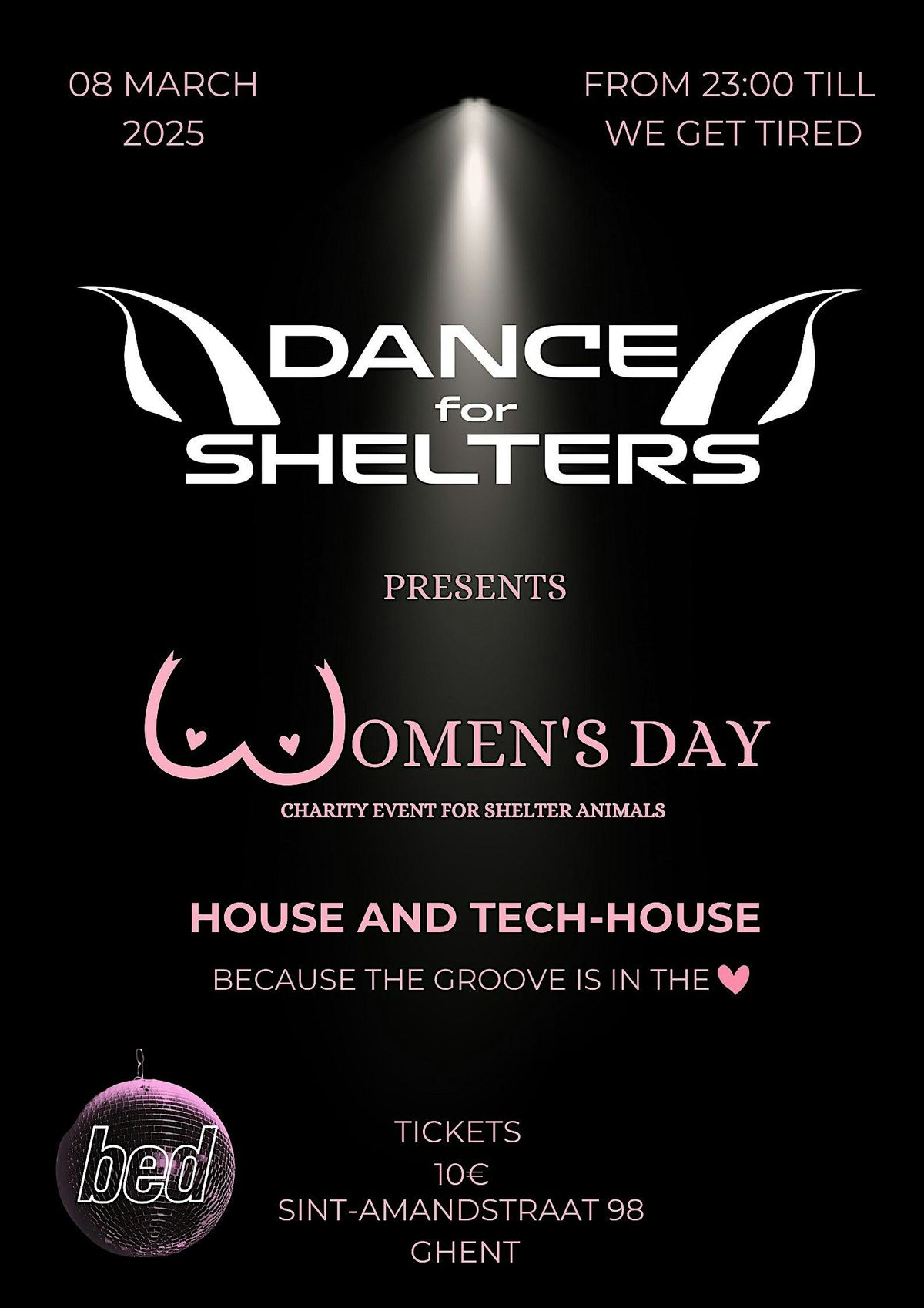 DANCE FOR SHELTERS - Women's Day