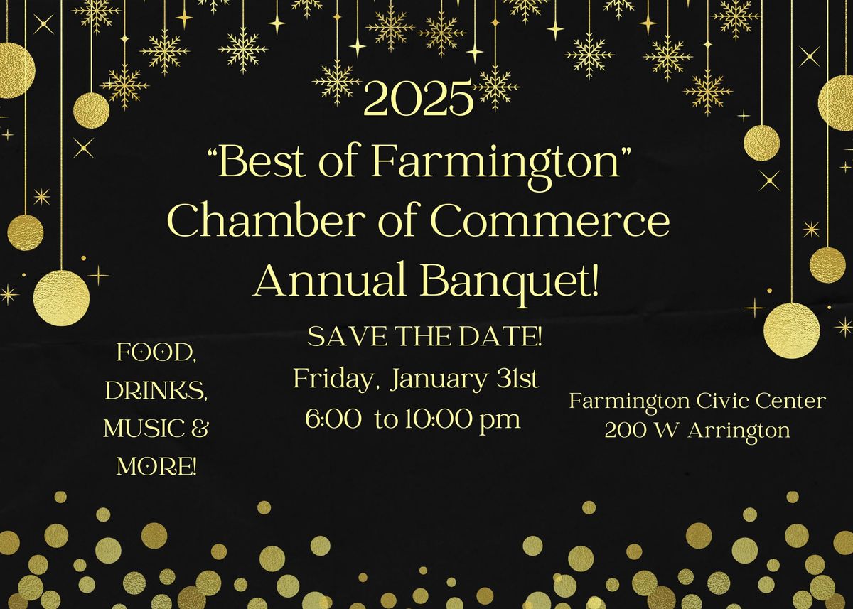 "Best of Farmington" Chamber Banquet 