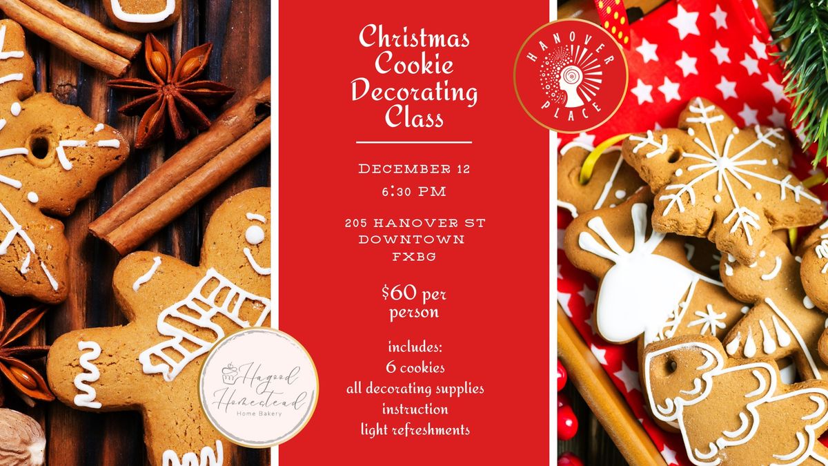 Christmas Cookie Decorating Class