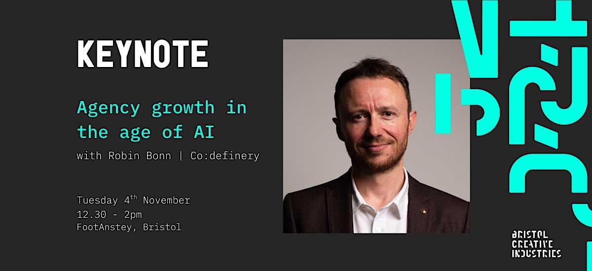 Agency growth in the age of AI: a keynote with Robin Bonn
