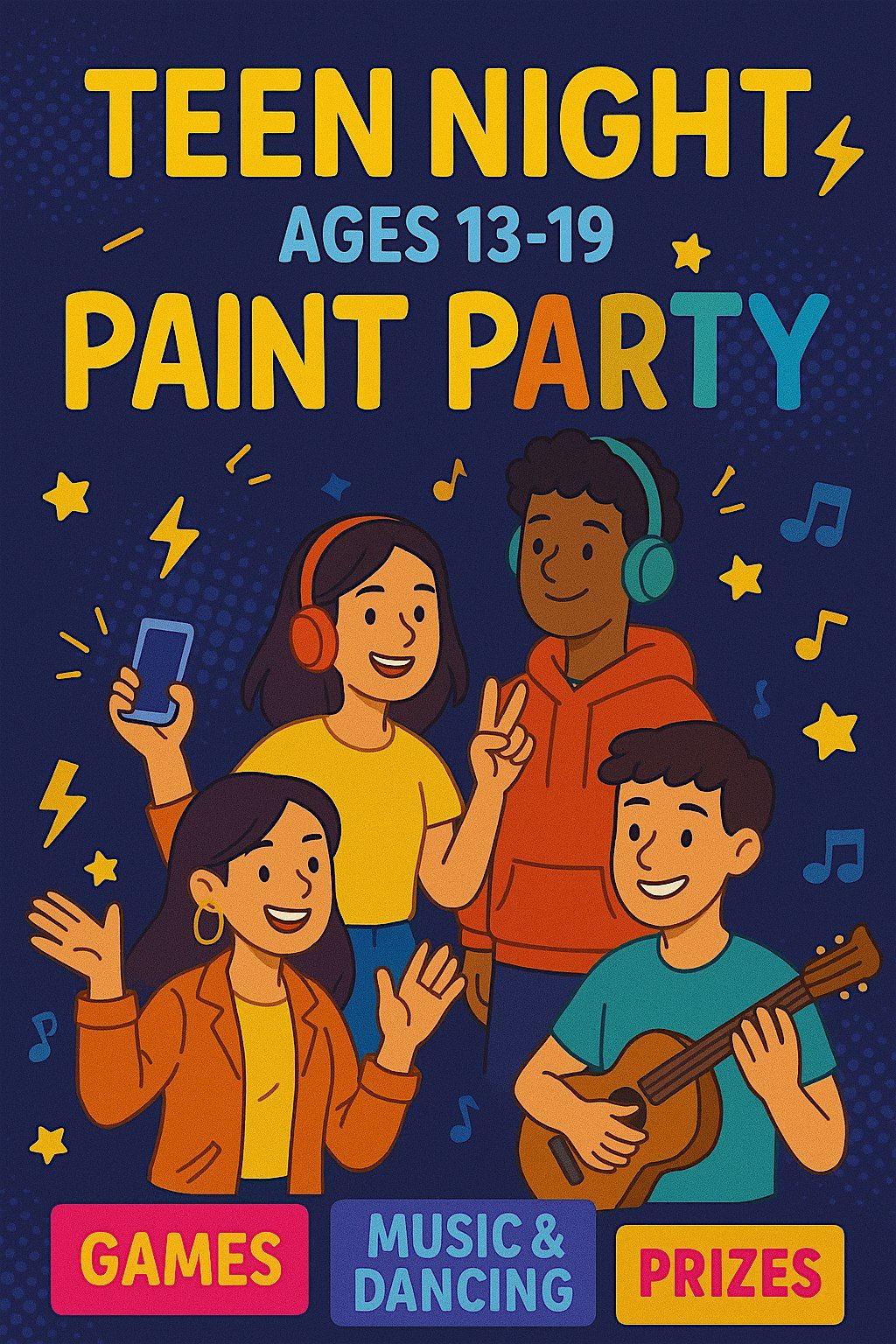TEEN NIGHT PAINT PARTY  - SOUTH NASHVILLE