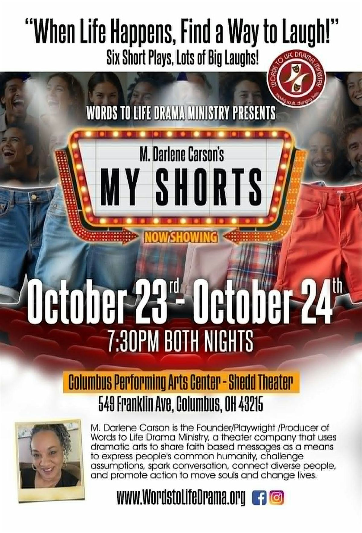 Words to Life Drama Ministry "MY SHORTS"
