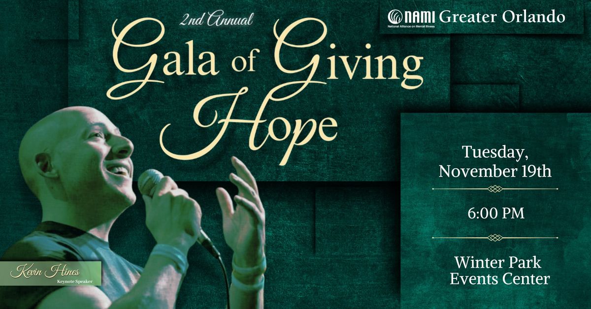 2nd Annual Gala of Giving HOPE!