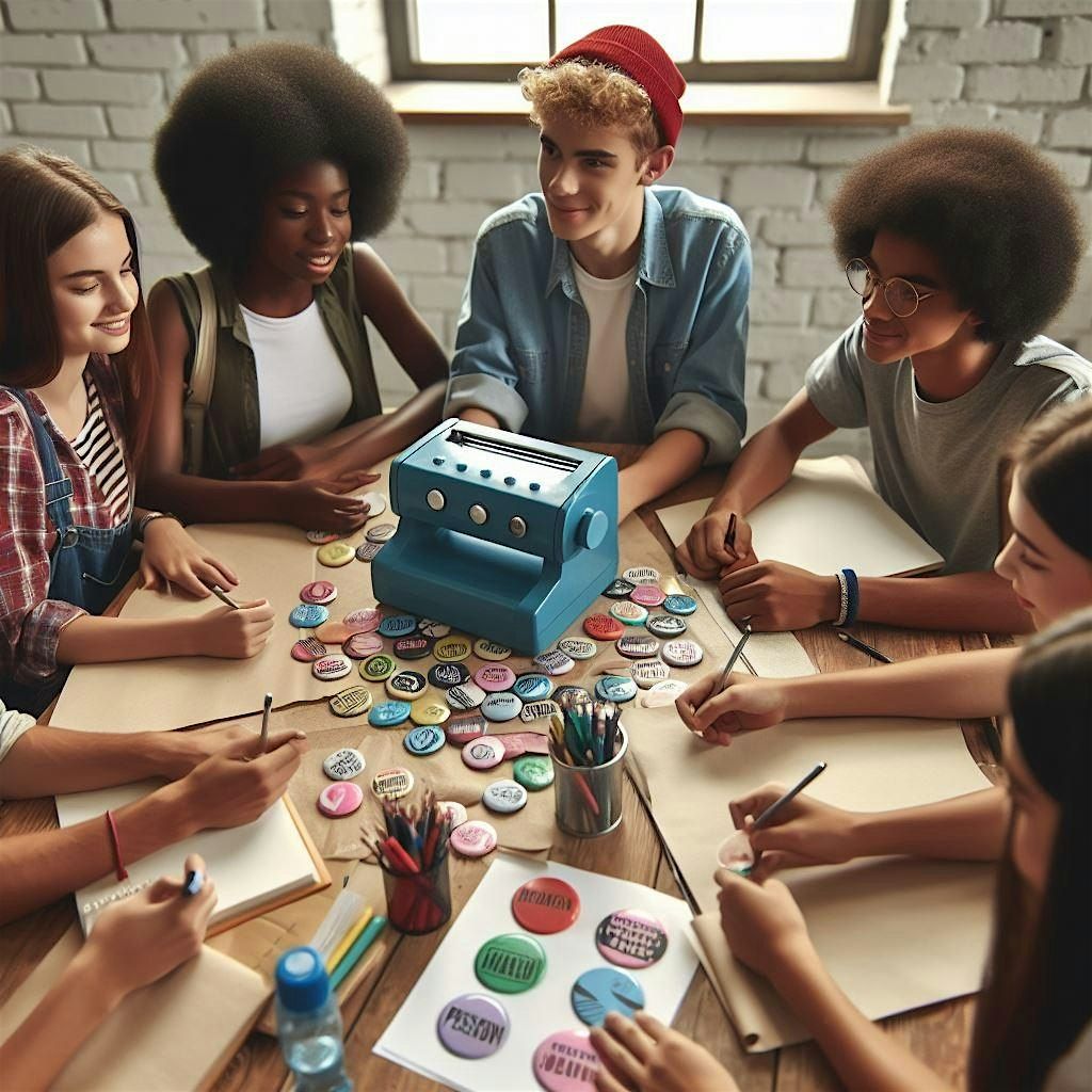 Button & Magnet Making - Parliament Street Youth Hub