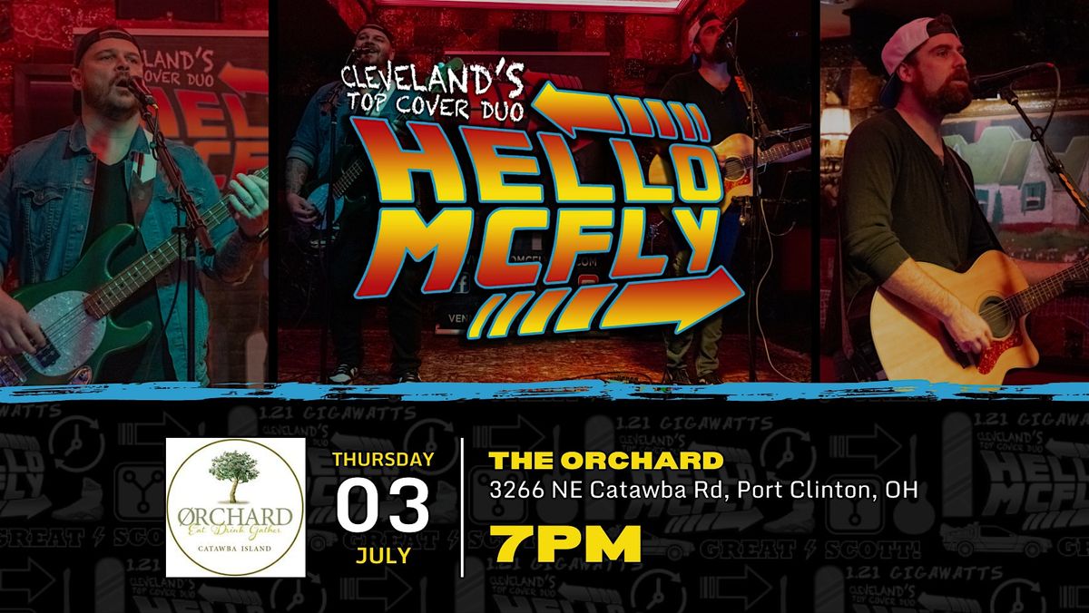 Hello McFly LIVE at The Orchard in Port Clinton, OH!