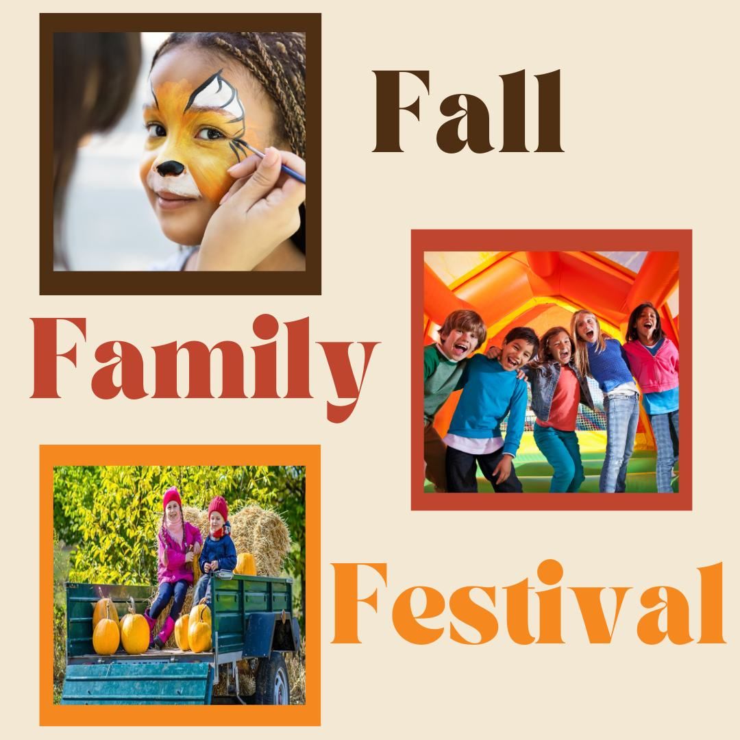 FREE Fall Family Festival (Hay Ride, Bounce House, Food, games and more)