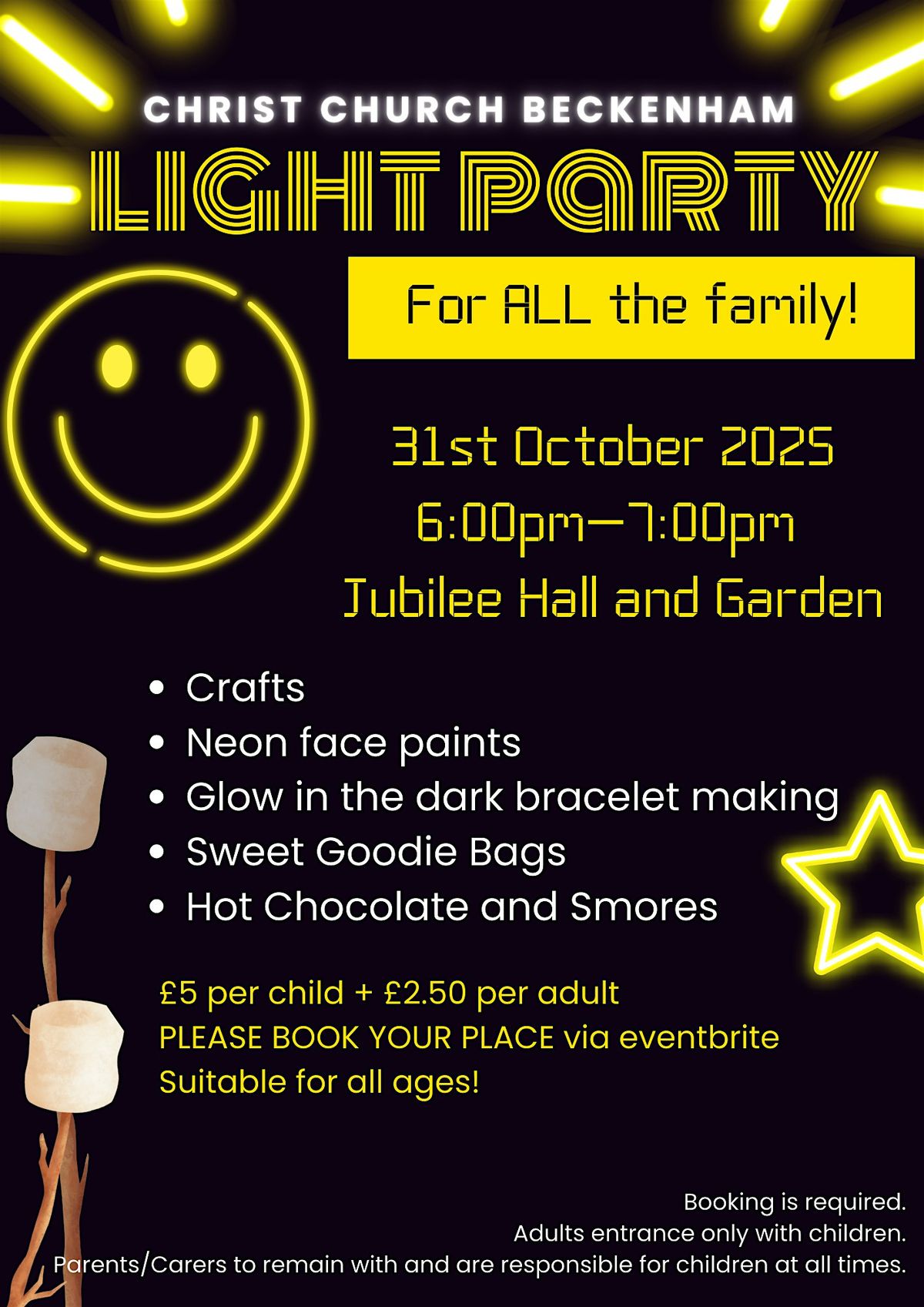 Christ Church Beckenham LIGHT PARTY