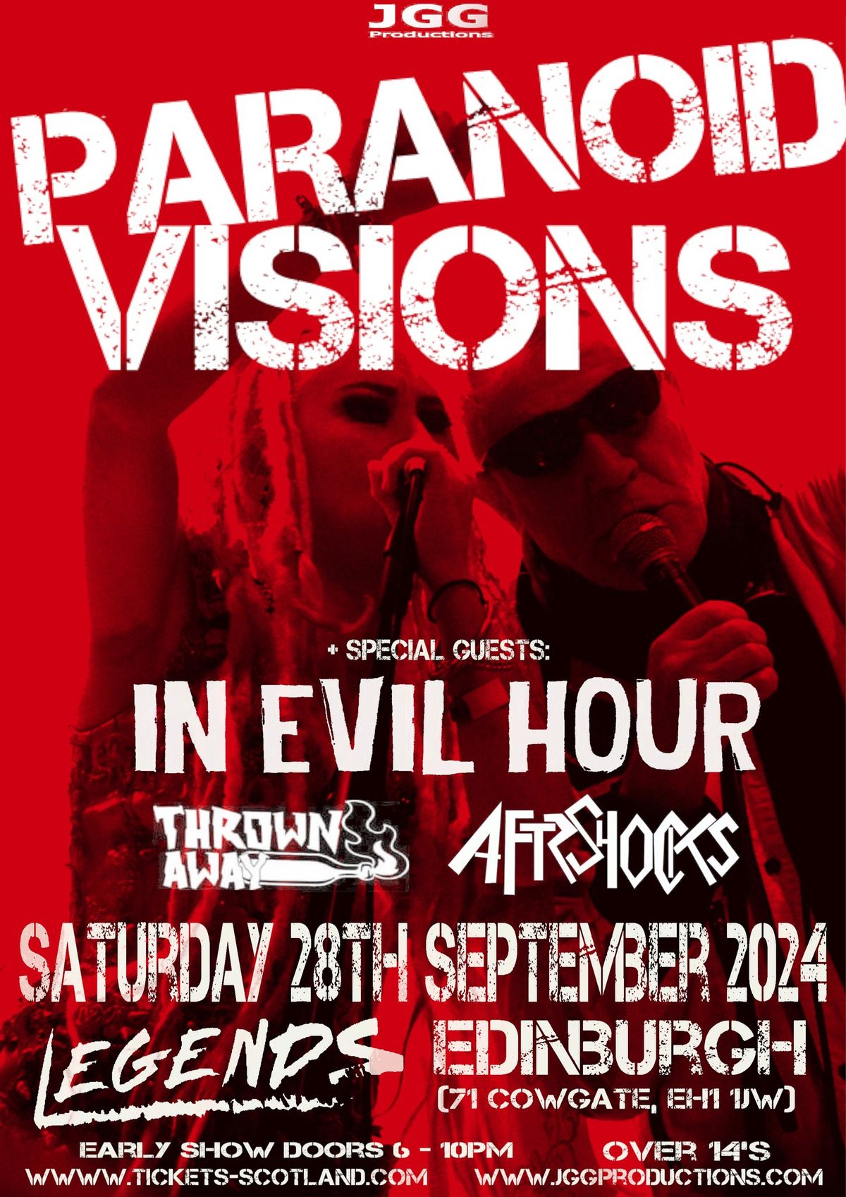 Paranoid Visions + In Evil Hour + Thrown Away, Aftrshocks