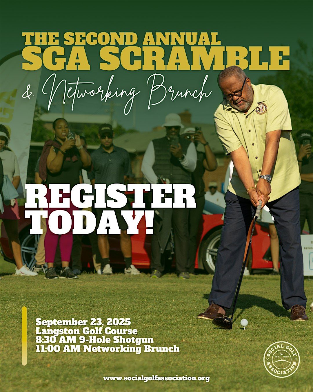 SGA CBC Week Scramble Golf Tournament & Networking Brunch
