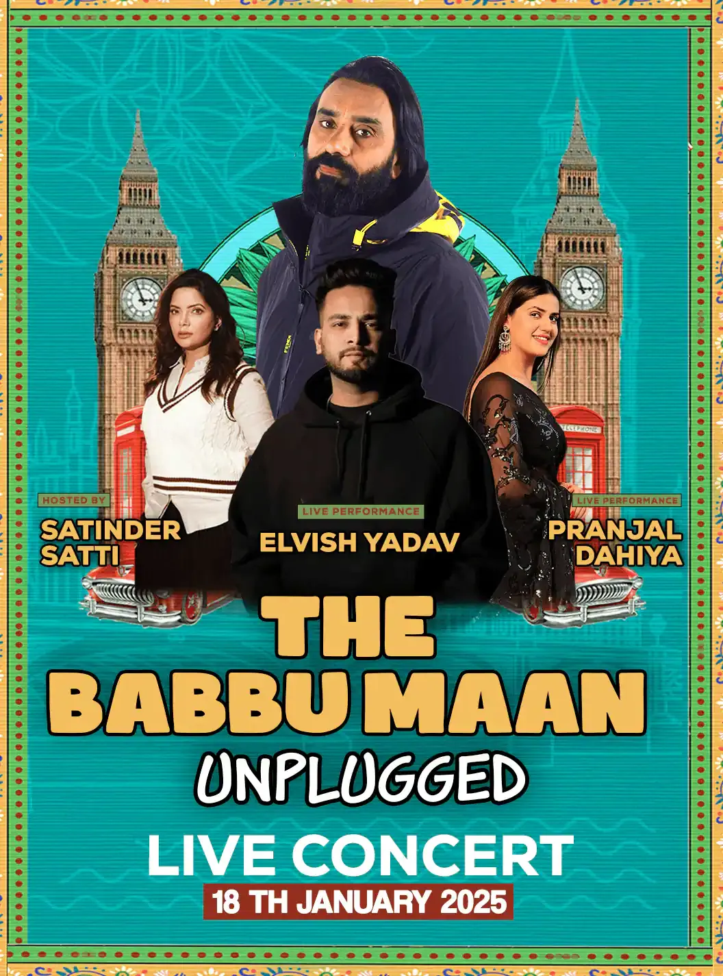 The Babbu Maan Unplugged Music event Tickets Delhi NCR