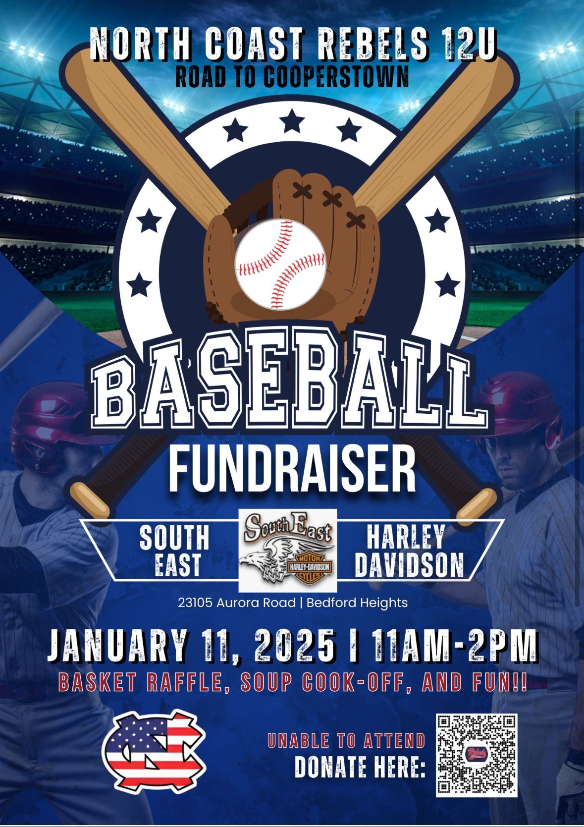 12u Rebels Fundraiser