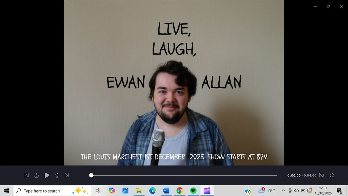 Live, Laugh, Ewan Allan