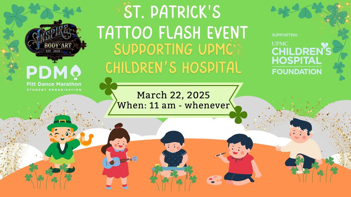 Shamrocks & Ink: Tattoos\/Piercings\/Tooth Gems for a Cause