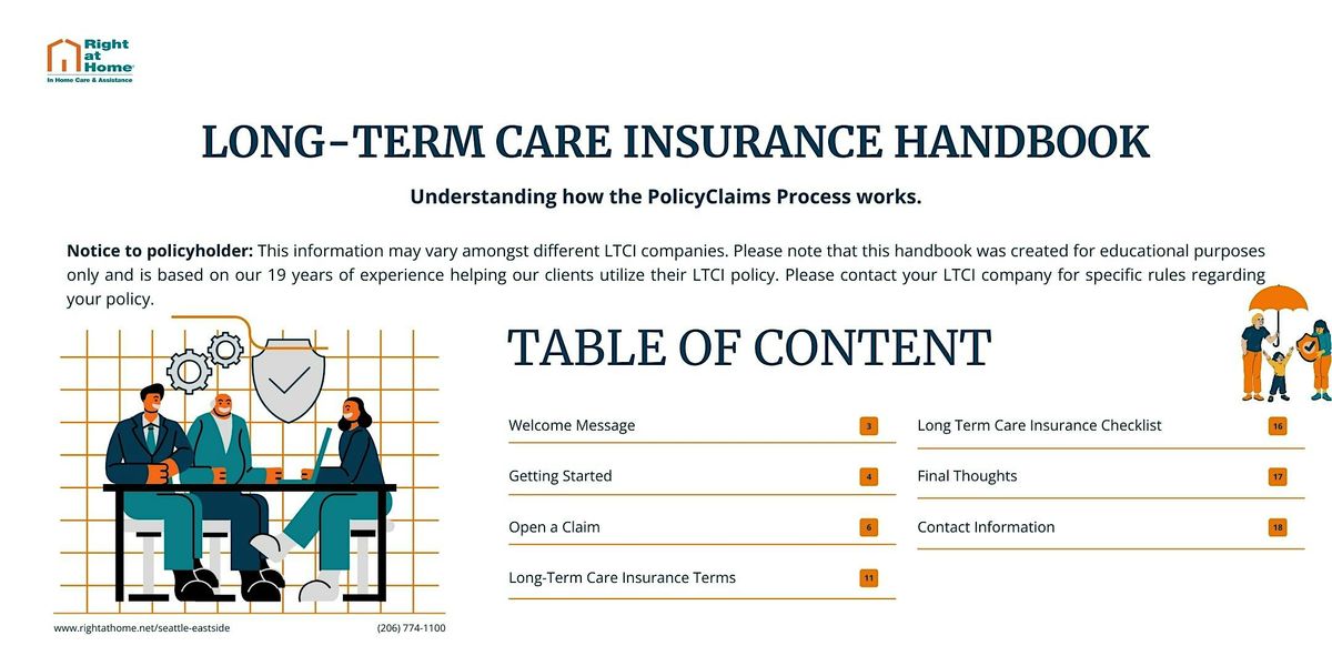 Long Term Care Insurance Workshop from Right at Home - Bellevue