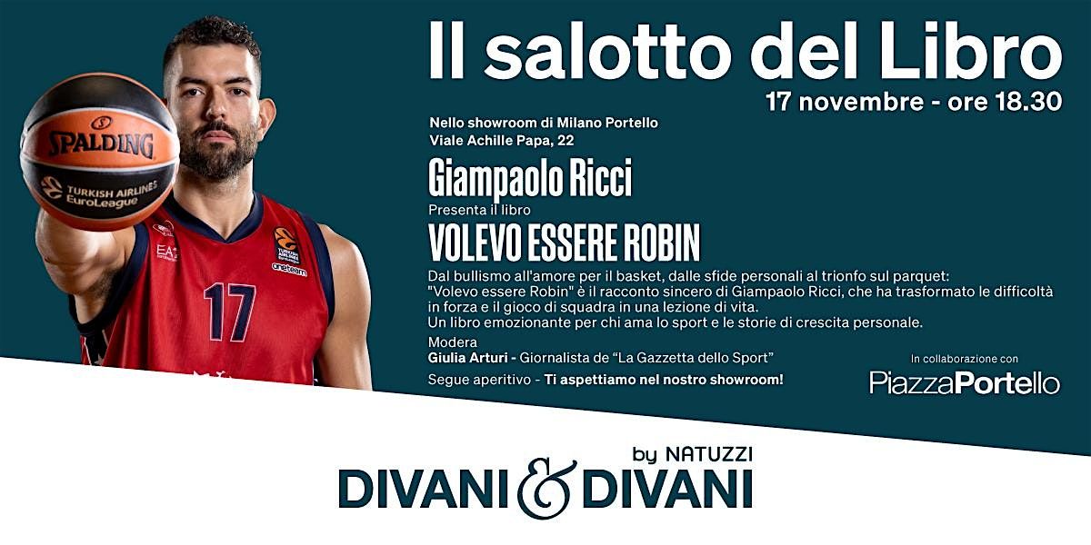 Il Salotto del Libro Divani&Divani di Natuzzi \u2013 Milano Portello