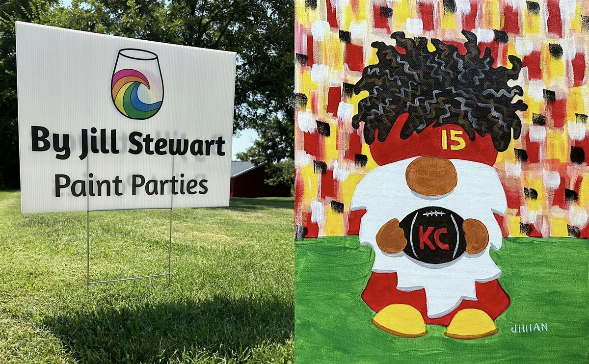 Mahomes Gnome Paint Party