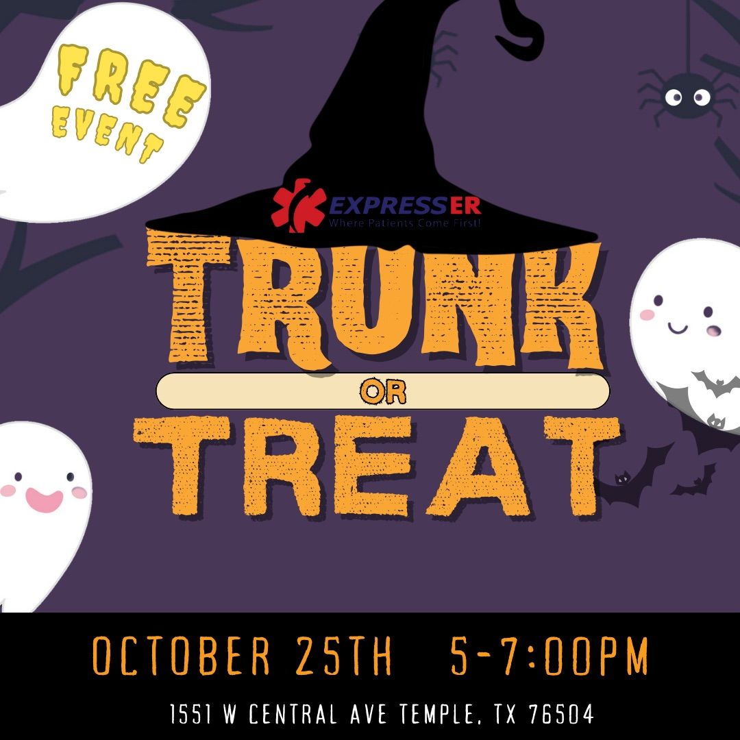 Trunk-or-Treat @ExpressER \ud83c\udf83\ud83d\udc7b