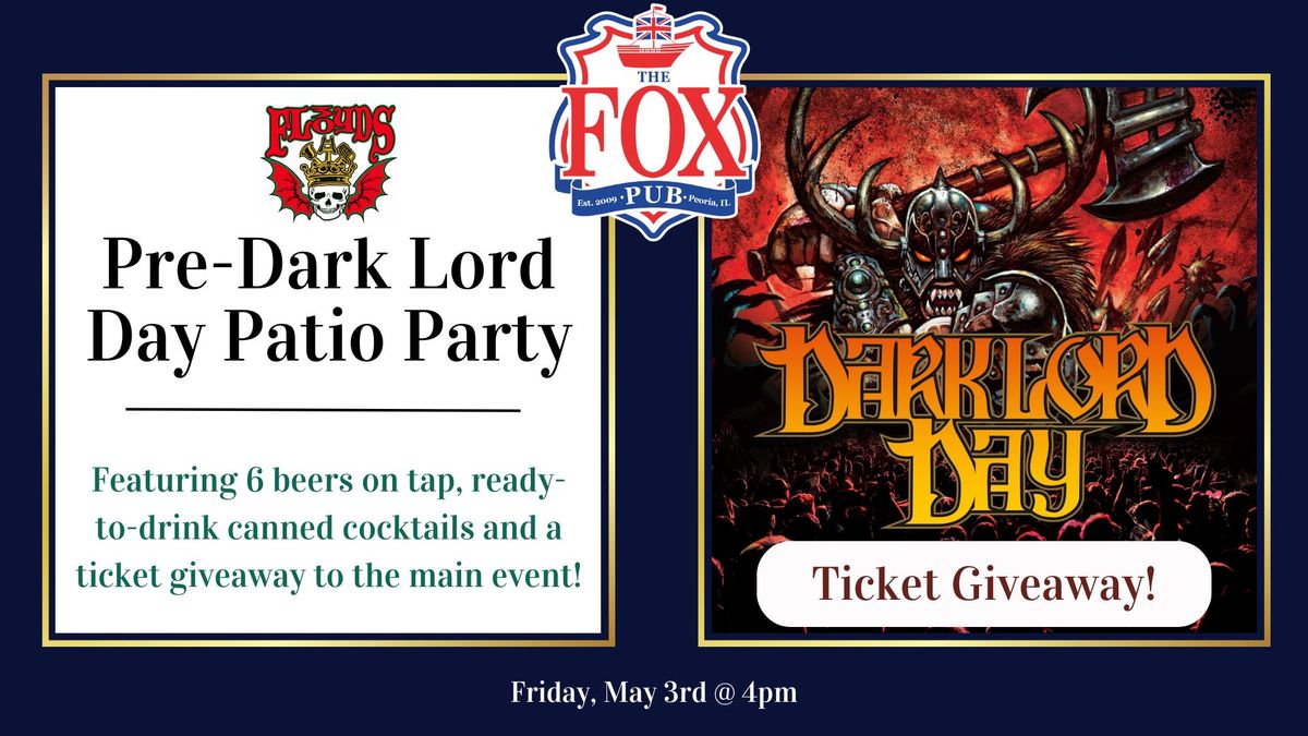 3 Floyds Pre-Dark Lord Day Patio Party