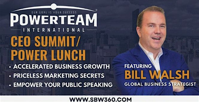 CEO Summit\/Entrepreneur Workshop\/Power Lunch - Las Vegas, NV