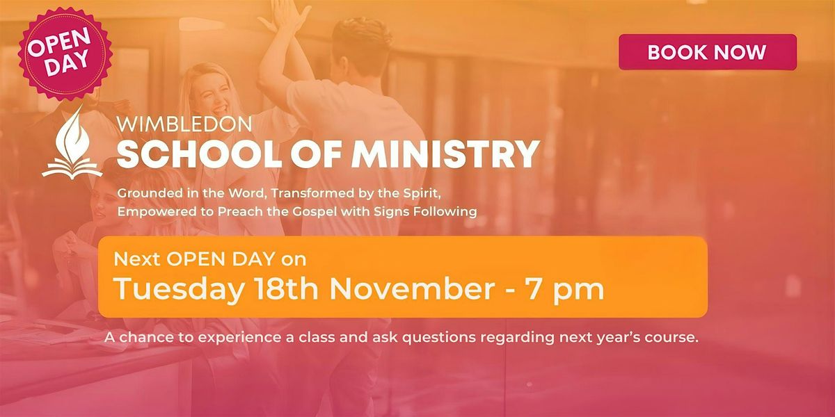 Wimbledon School of Ministry - Open Day