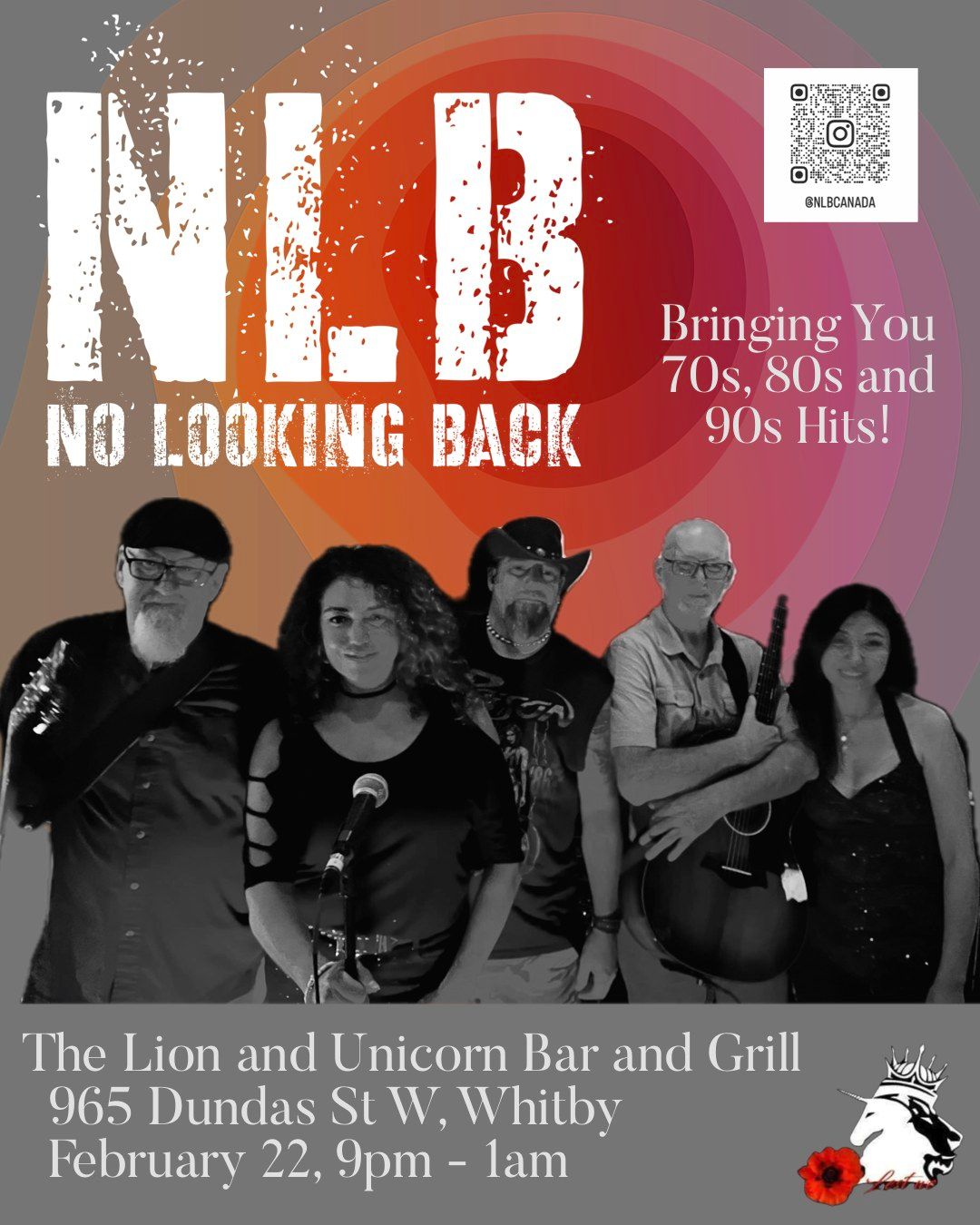 No Looking Back @ Lion and Unicorn