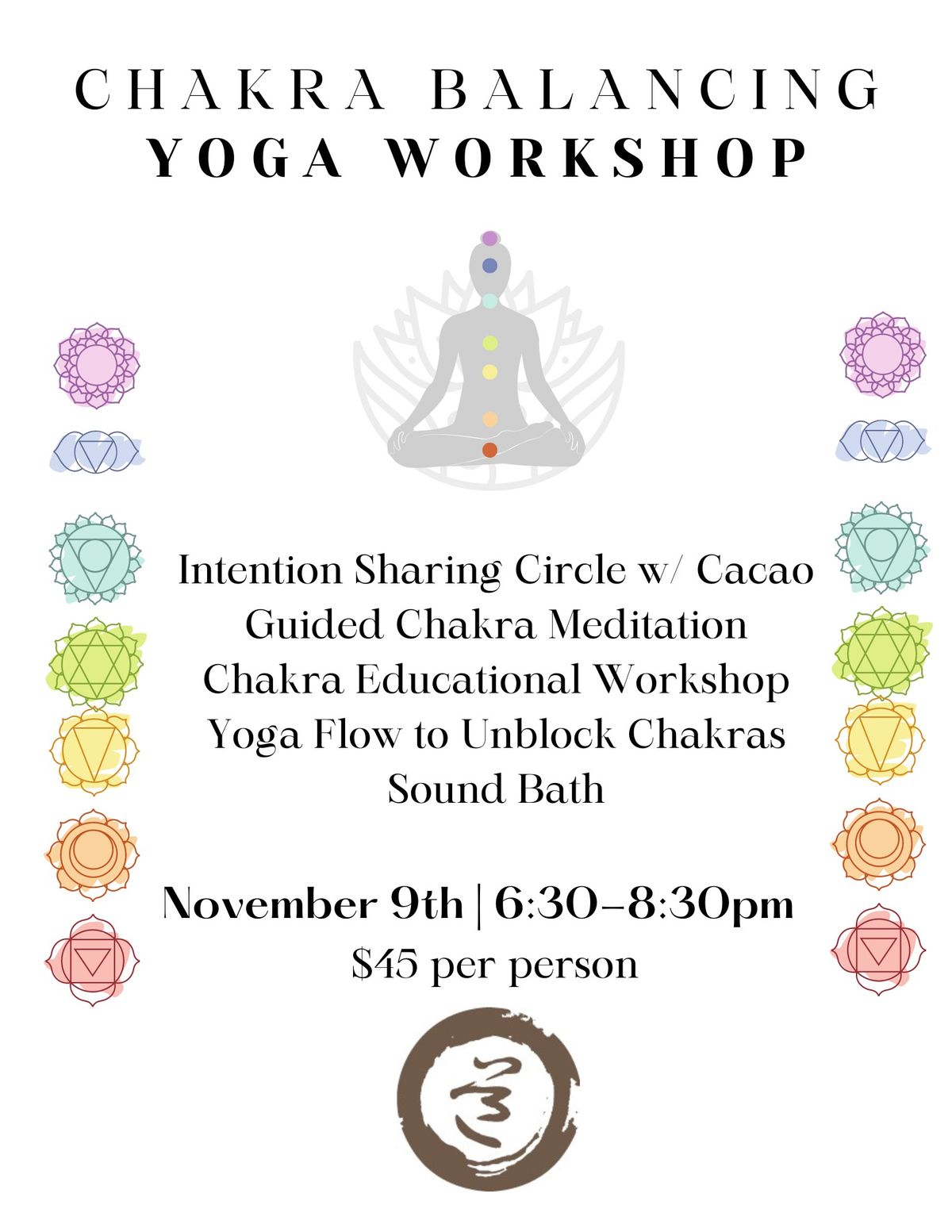 Chakra Balancing Yoga Workshop