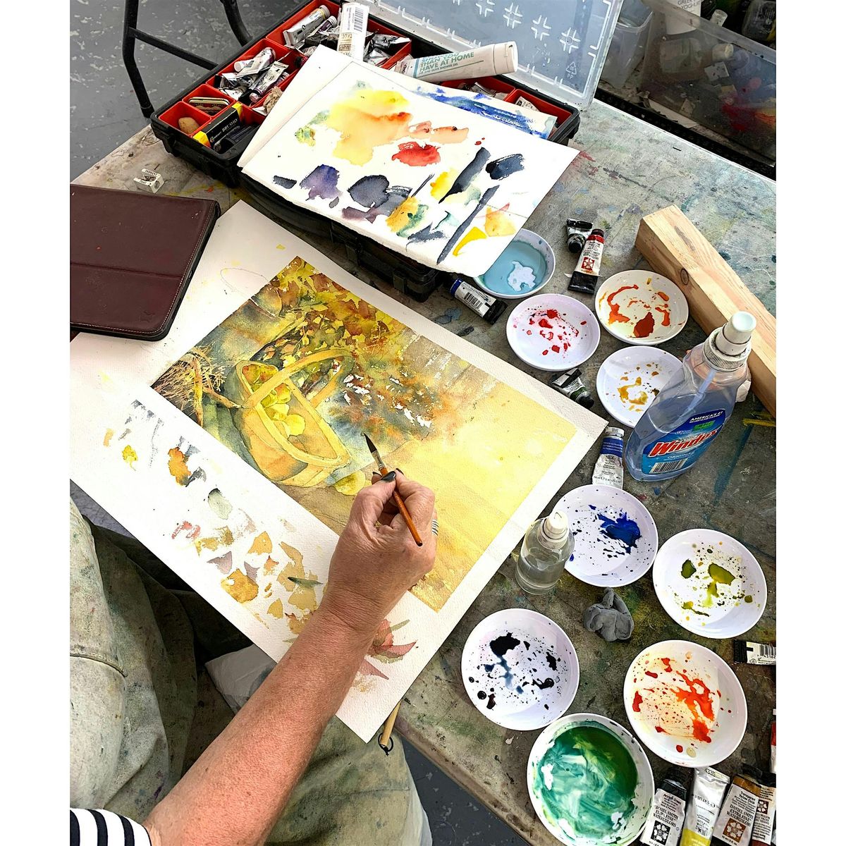 Pastels, Watercolour and Ink - All Levels