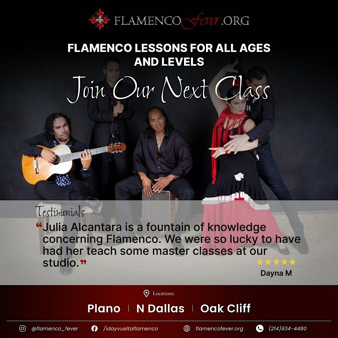 Flamenco 101 - Adult Dance Class