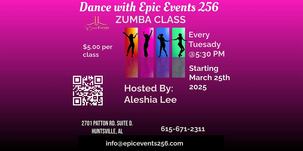 Dance With Epic Events 256 \u201cZumba Class\u201d