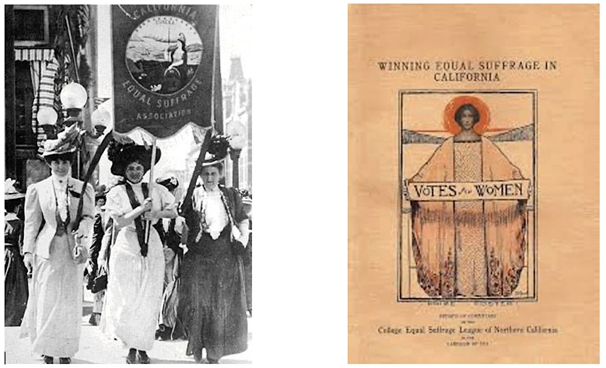 Come Celebrate the Anniversary of California Women Winning the Vote!