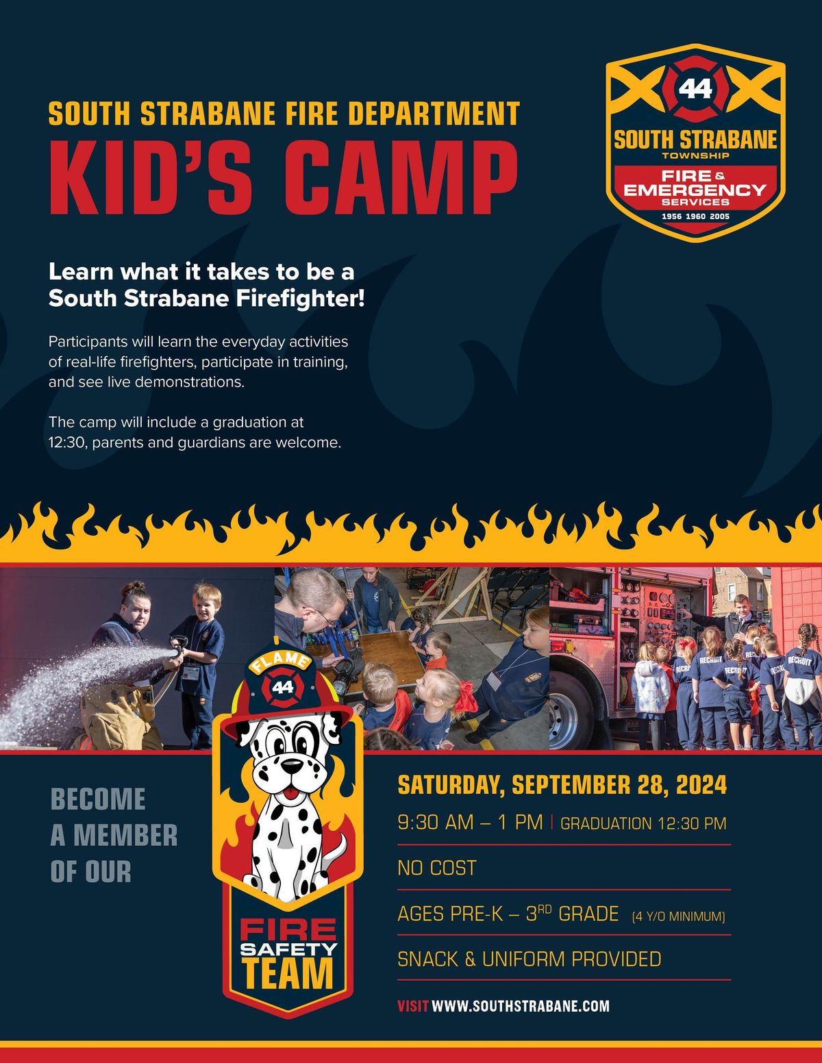 Kid's Camp with South Strabane Fire Department