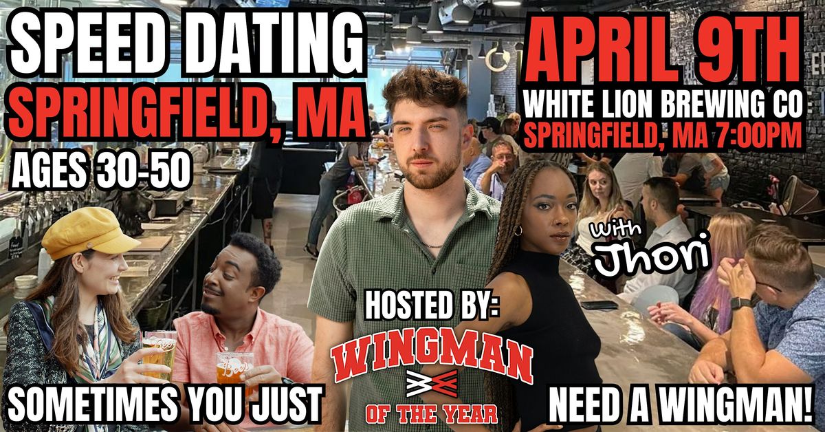 Speed Dating With Wingman Of The Year: Springfield, MA