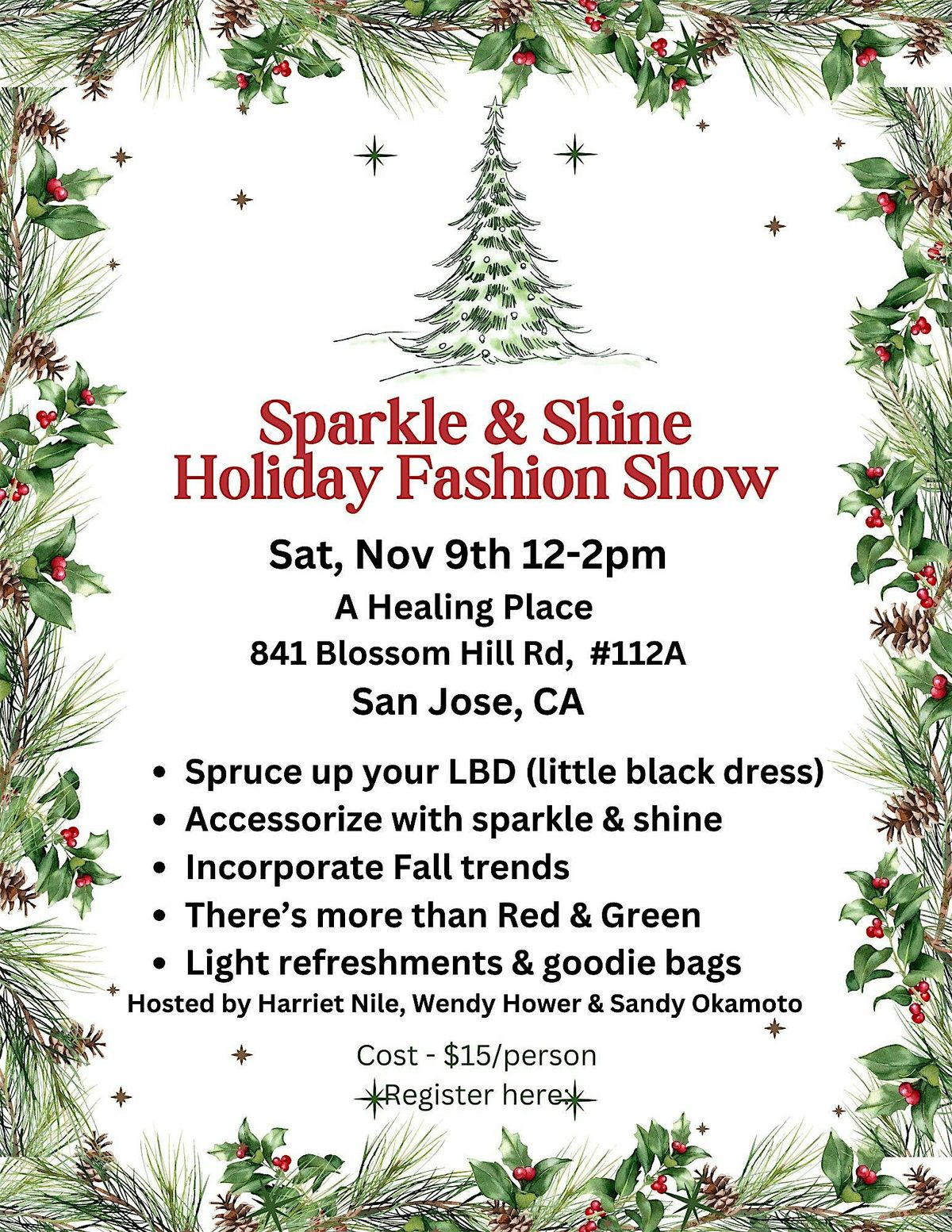 Sparkle & Shine Holiday Fashion Show