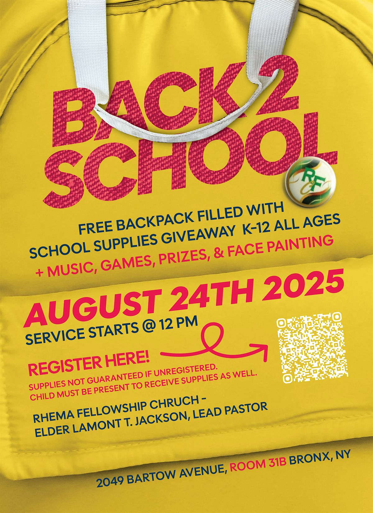 11th Annual Back To School Bash