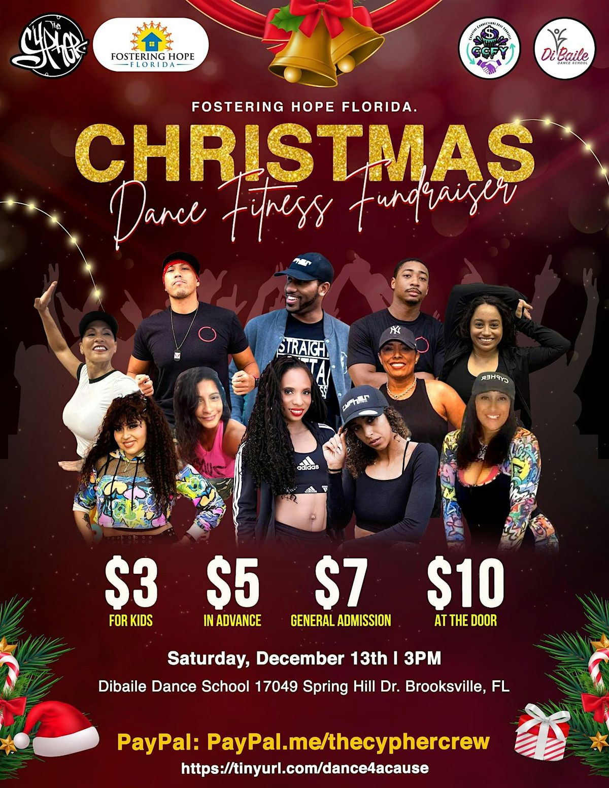 Fostering Hope Florida Christmas Dance Fitness Fundraiser
