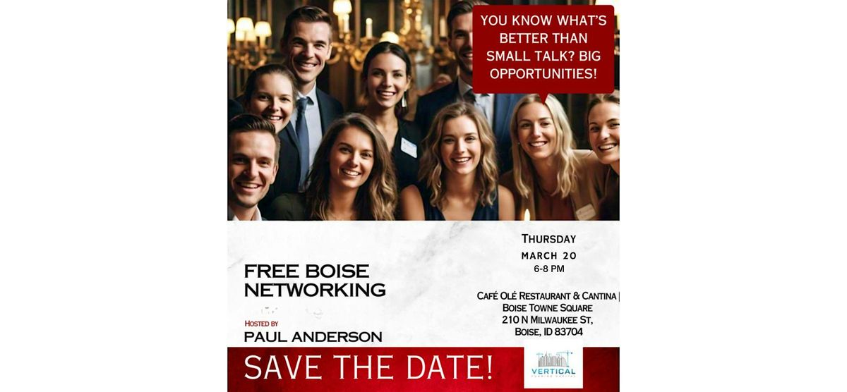 Network Boise March 2025 Social Mixer