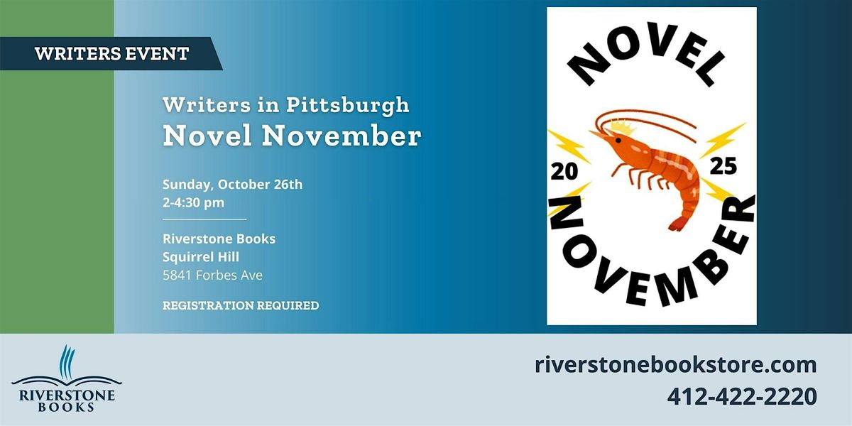 Writers in Pittsburgh - Novel November