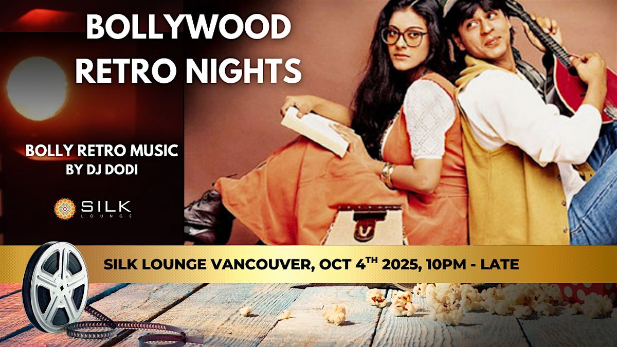 Bollywood Retro Night - "Retro Beats, Filmy Streets."