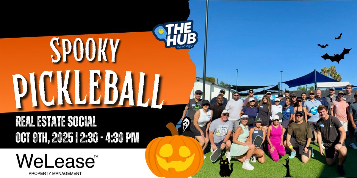 Spooky Pickleball & Real Estate Social