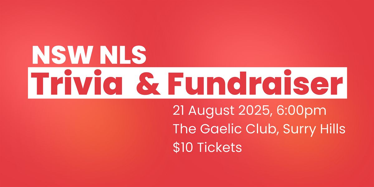 NSW NLS Trivia Campaign Fundraiser
