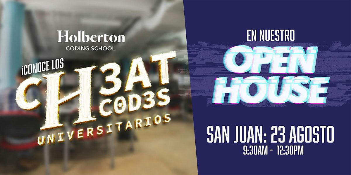Holberton Coding School  Open House San Juan