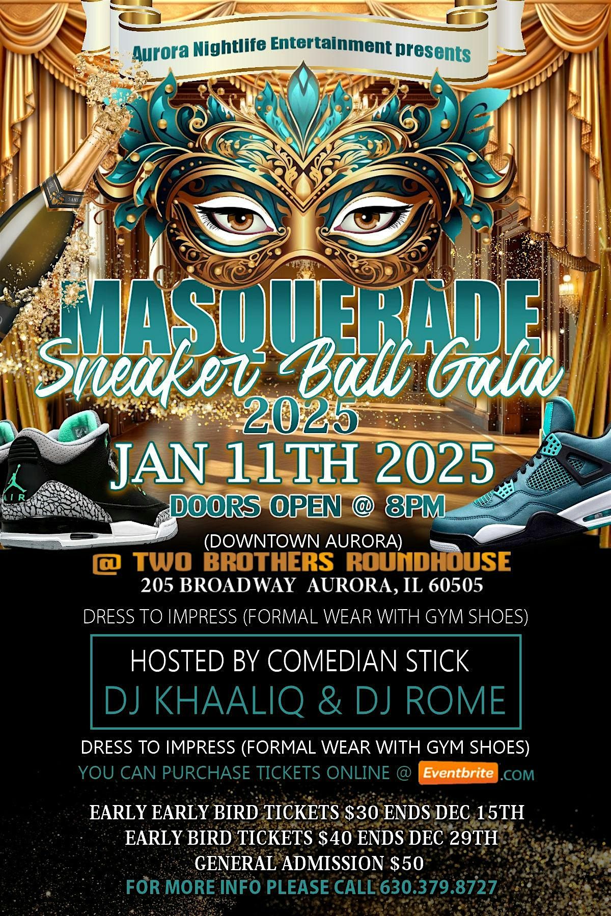 Masquerade Sneaker Ball Gala