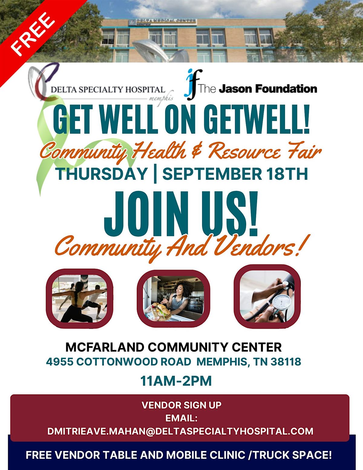 Get Well on Getwell Community Health & Resource Fair!